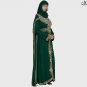 Imran Arts - D108 Royal Traditional Dress Arabic Farasha Modern Abaya Ethnic Wear Bridesmaid Gown