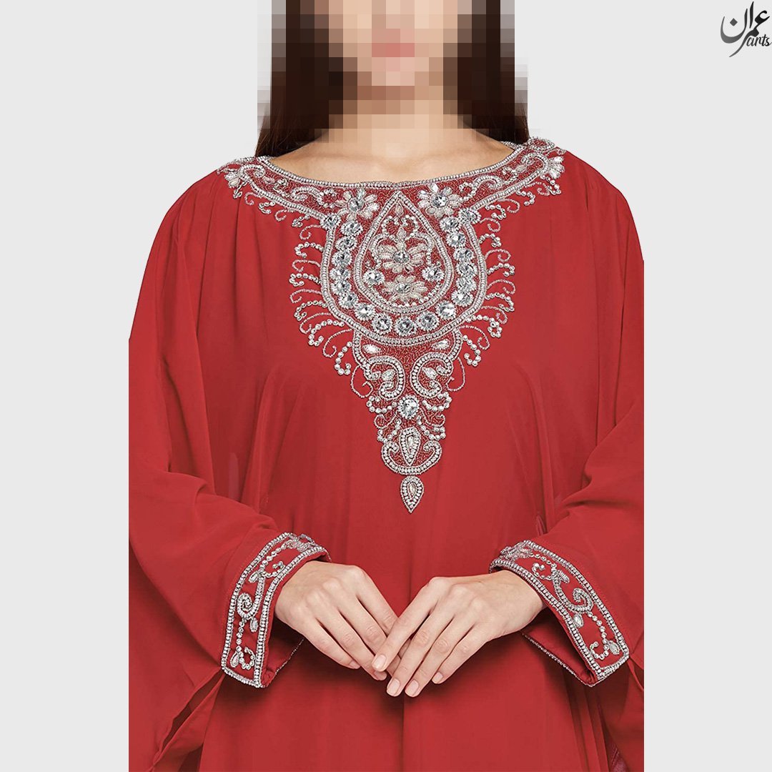 Imran Arts - D110 Royal Traditional Dress Arabic Farasha Modern Abaya Ethnic Wear Bridesmaid Gown