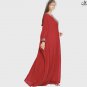 Imran Arts - D110 Royal Traditional Dress Arabic Farasha Modern Abaya Ethnic Wear Bridesmaid Gown