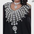 Imran Arts - D112 Royal Traditional Dress Arabic Farasha Modern Abaya Ethnic Wear Bridesmaid Gown