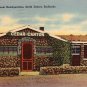 Petrified Forest Headquarters in the North Dakota Badlands, 1942 Linen Postcard - 0197