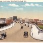 High Level Bridge in Cleveland Ohio OH, 1920 Vintage Postcard - 0716