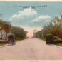 Entrance to Washburn College in Topeka Kansas KS Vintage Postcard - 5205