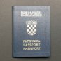 1999 CROATIA Passport