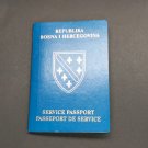 1997 BOSNIA & HERZEGOVINA Service Passport