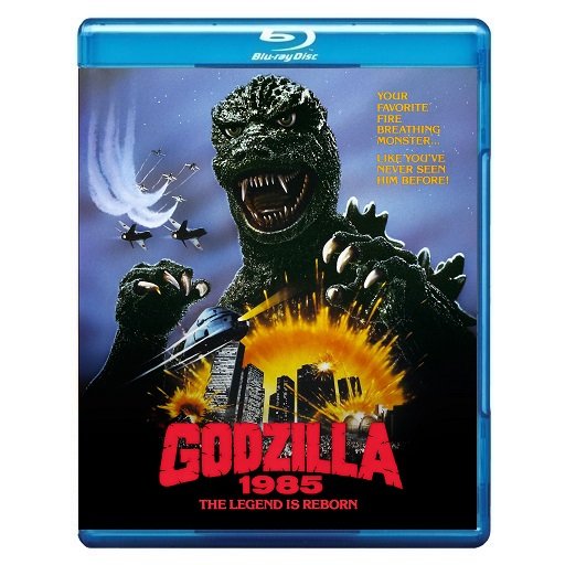 Godzilla 1985 - American version with Raymond Burr - Bluray + OST CD