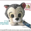 Sweet Fury Figaro kitten beanie stomach Disney Sega Japan