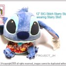 BIG Starry Star eyes Red shirt Stitch Disney Sega Japan