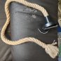 Vintage Edison Industrial Base Ceiling Light 1m E27 Pendant Lamp Hemp Rope