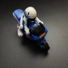 Vintage 1990s Motorcycle Pullback Race Toy