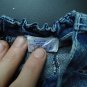 Official Build-A-Bear Workshop Jean Shorts with Laundry Tags and Sequins
