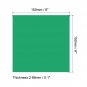 PMMA Acrylic Sheets Colored Non Transparent 6 x 6 Inch Green for Crafts 2pcs