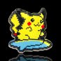 Surfing Pikachu Pok&Atilde;&copy;mon Acrylic Pins and Magnets | 90s Nostalgia Pok&Atilde;&copy;mon Yellow Gift for Adults