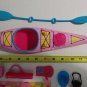 Mattel Barbie and Let's Go Kayak, Paddle, and Camping Accessories