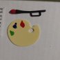 Barbie Art Accessories - Violin and Sheet Music, Art Pallet, Paintbrush & Book