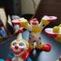 Vintage 1977 Wilton Cake Toppers Juggling Clown Cake Topper Plastic Figure Set