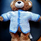 Hand Made, One of a Kind Sweater for Dolls and Teddy Bears