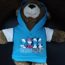 "Blue Crew" Official Smurf Build-A-Bear Light Cloth Hoodie