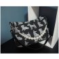 Pearl chain shoulder bag for Women Elegant Feminine Mini Handbags with Zipper Closure