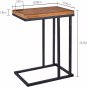 Table End Side Sofa Room Living Coffee Storage Stand Shelf Furniture Laptop Desk