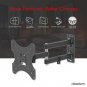 Tv Wall Bracket Adjustable Mount Stand Rotatable Level Spirit Holder Stable Home