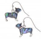 French Bulldog hook earrings
