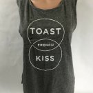 New Victoria's Secret Sleeveless Tank Top Shirt Cami Toast French Kiss Gray M