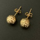 18K Saudi Gold Ball Stud Earrings 1.62 grams 18K Saudi Gold Ball Stud Earrings 1.62 grams