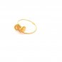 18K Saudi Gold Ring Size 8 Fine Jewelry 2.26 grams