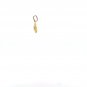 18K Gold Pendant Charm Evil Eye Cubic Zirconia Fine Jewelry