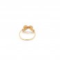 18K Saudi Gold Ring Butterfly Size 4.5 Fine Jewelry 1.40 grams