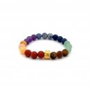 24K Yellow Gold Money Bag Lucky Charm Bracelet Matte Chakra Gemstones 6mm 24K Yellow Gold Money Bag Lucky Charm Bracelet Matte Chakra Gemstones 6mm