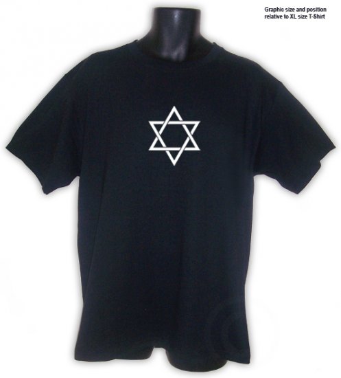 jewish star t shirt