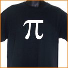 PI Math Symbol BLACK T-Shirt S, M, L, XL ~  FREE SHIPPING