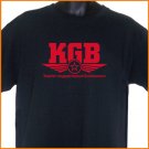 KGB Russian USSR T-Shirt  2XL ~  FREE SHIPPING