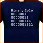 Binary Solo (Flight of the Conchords) t-shirt Tee S, M, L, XL, 2XL