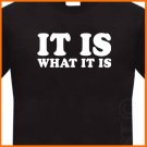IT IS WHAT IT IS T-Shirt Funny tee S, M, L, XL