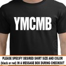 Ymcmb Shirt Young Money Lil Wayne Weezy Rap RED BLACK T-shirt S-XL