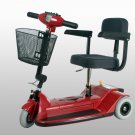 Zip'r 3 Wheel Travel Scooter - FREE Ship - Truly portable - 4 pieces - Heaviest piece only 29 lbs.