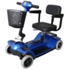 Zip'r 4 Wheel Travel Scooter - FREE Ship - Truly portable - 4 pieces - Heaviest piece only 29 lbs.