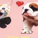 New Rare Unique Limited Edition Collector's Item "I Love You!" Jumbo Greeting Card