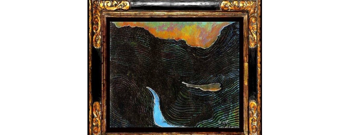 New One Of A Kind Limited Edition Canvas Art "Pas Une Nuit Ordinaire" (ships in 4 weeks)