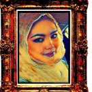 New One Of A Kind Limited Edition Canvas Art "Khadijah" (ships in 4 weeks)