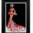 New One Of A Kind Limited Edition Canvas Art "At The Fashion Show" (ships in 4 weeks)