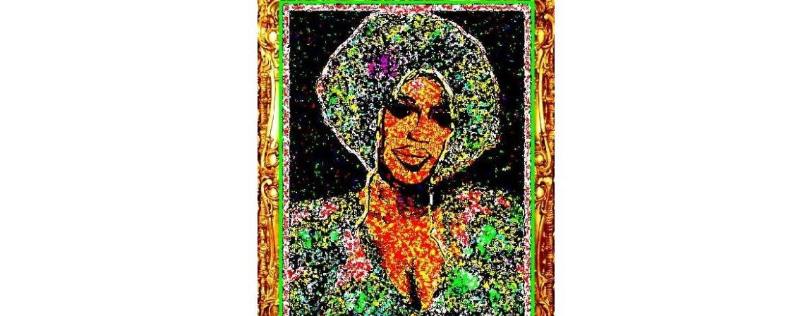 New One Of A Kind Limited Edition Canvas Art "Portrait Of A Woman From Eritrea" (ships in 4 weeks)