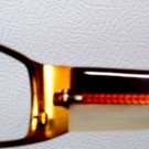 New Or Like New Rare & Unique Fashionable Unisex Tatoo Prescription Eyeglasses