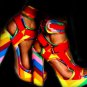 Women's "Artist's Palette" High Heels