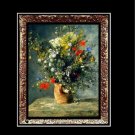 New Rare & Unique Due To The Misprint A. Renoir "Flowers In A Vase" Lithograph