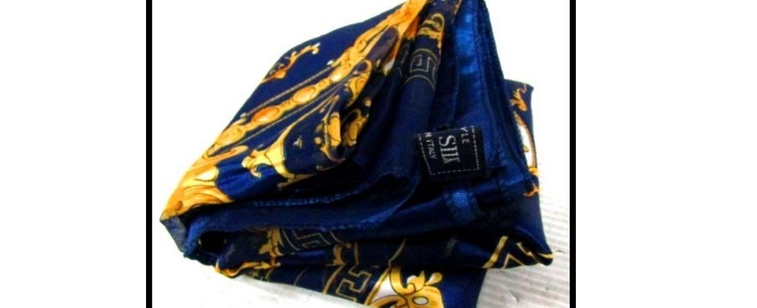 New Italian Silk Fashion Scarf