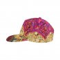 Hot Pink Gold Encrusted Snapback Hat